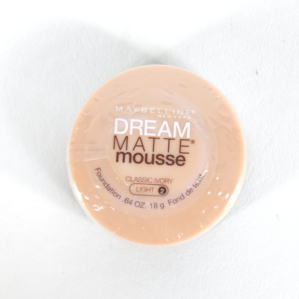Maybelline Dream Matte Mousse Foundation Classic Ivory Light 2 18g Sealed NEW